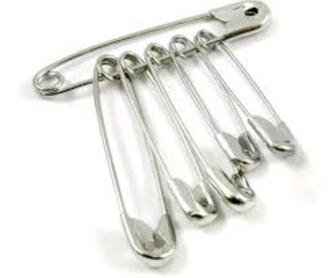 151 S/BOX 80PK SILVER SAFETY PINS 